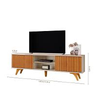 Rack Siena 220 Com Pes Mavaular Off White-naturale - 5