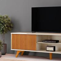 Rack Siena 220 Com Pes Mavaular Off White-naturale - 6