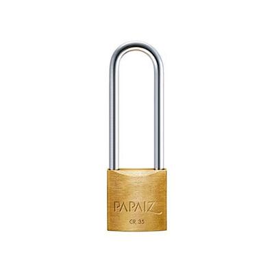 Cadeado Papaiz Haste Longa 35-70mm Em Aço Inox, Zamac, Latão E Aço Carbono
