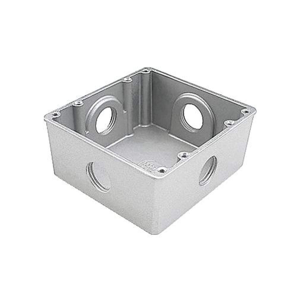 Caixa Piso 4x4 Baixa 3-4'' Para Condulete - Tramontina - 1