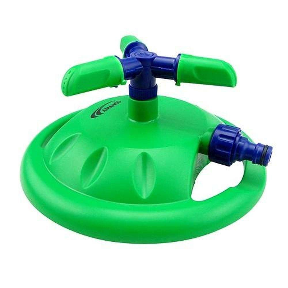 Aspersor 3 Saídas Com Base - Amanco 360° 1-2'' Para Jardim - 1