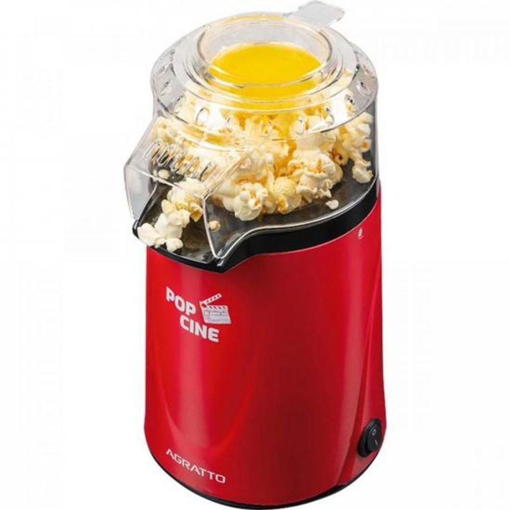 Pipoqueira 110V Pop Cine Vermelha Agratto - 1