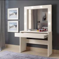 Penteadeira Camarim Requinte 1 Gaveta Mavaular Off White