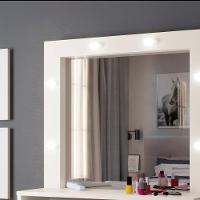 Penteadeira Camarim Requinte 1 Gaveta Mavaular Off White - 6