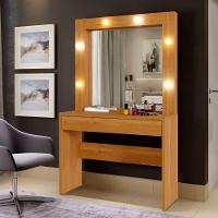 Penteadeira Camarim Requinte 1 Gaveta Mavaular Naturale - 7