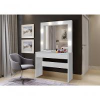 Penteadeira Camarim Requinte 1 Gaveta Mavaular Branco - 8