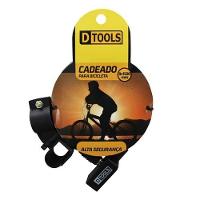 Cadeado Para Bike 8 X 1500mm Resistente - Dtools - 1