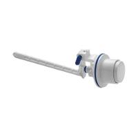 Botão Acionamento Lateral Caixa Acoplada Branco Abs - Blukit ø 10mm A 26mm - 1