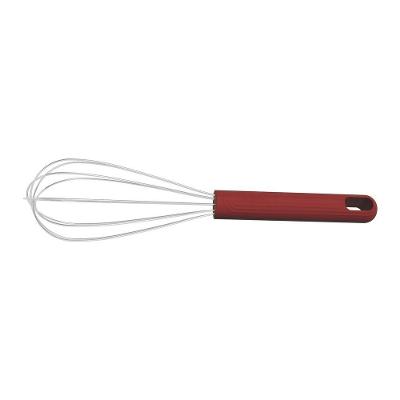 Batedor Manual Tramontina Softta Em Aço Inox Com Cabo Emborachado Vermelho Tramontina