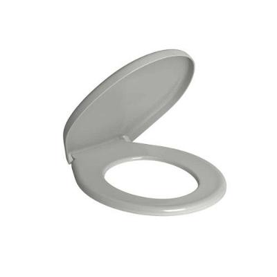 Assento Plástico Com Microban Universal Cinza Real - Deca 440x370mm Antibacteriano