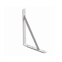 Cantoneira Mão Francesa 27cm Branca Para Prateleiras - Triangular Resistente - 1