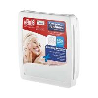 Armário Plástico Branco 38x35cm Para Banheiro - Com Espelho 31x27cm - 1