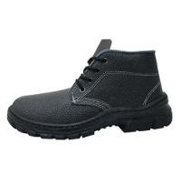 Botina Preta Couro Pu Cadarço Nº 40 Imbiseg - Certificado C.a. 7991 - 1