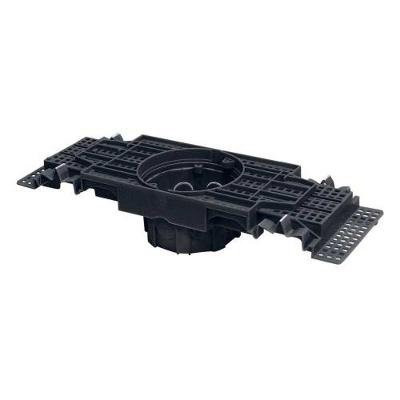 Caixa Luz Pvc Octogonal 20x20cm Para Laje Com Suporte - Metasul