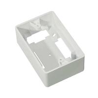 Caixa Externa 4x2 175x75x42mm Branca - Sistema X Mectronic - 1