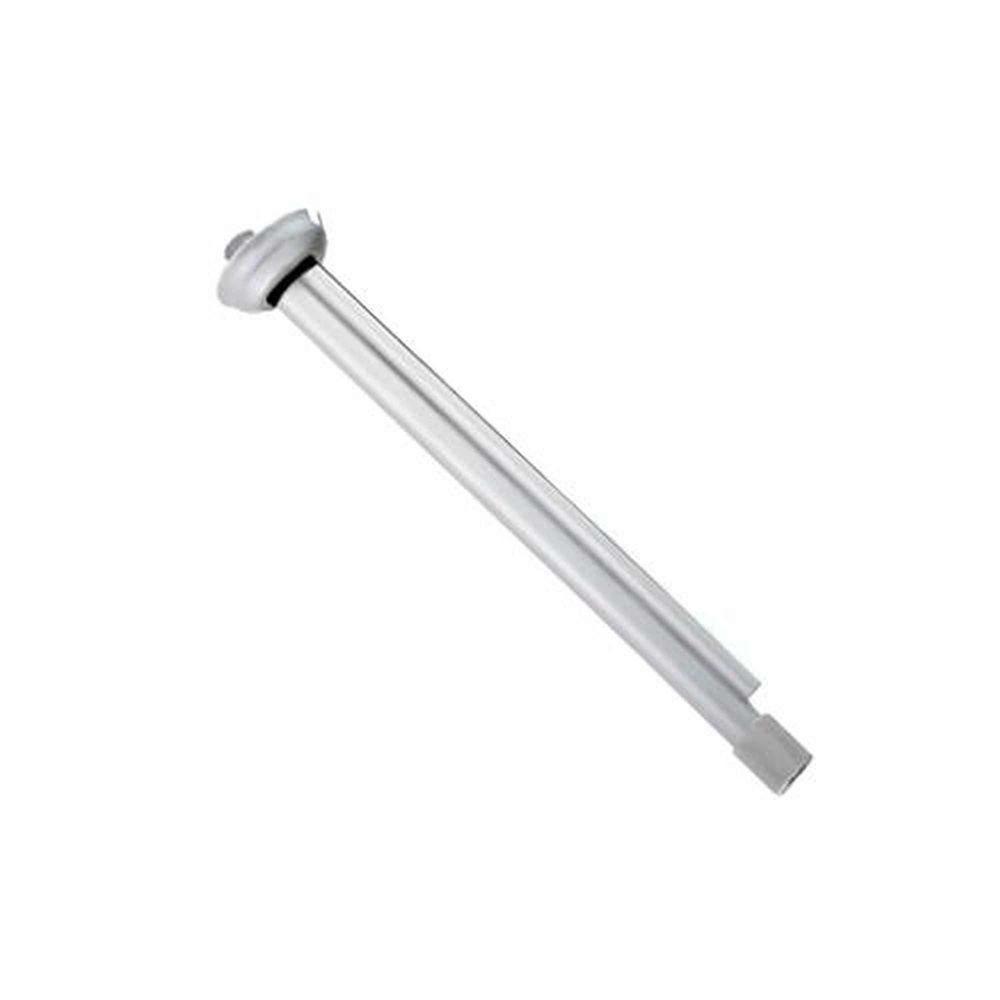 Braço De Alumínio Para Chuveiro 30cm Diâmetro 3cm - Cano Com Luva E Canopla - 1