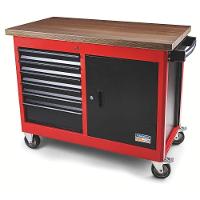 Bancada Móvel 6 Gavetas E 1 Porta Tramontina Pro Vermelho Tramontina - 1