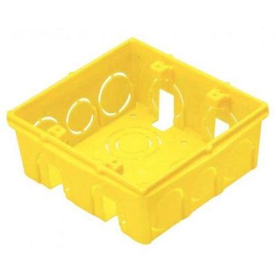 Caixa De Luz Pvc 4x4 Amarela Tramontina - Sku 12713