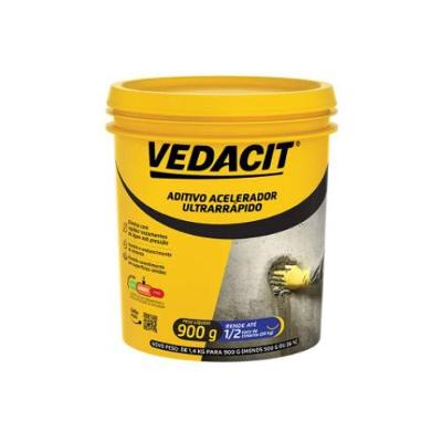 Aditivo Acelerador Ultrarrápido 900g Vedacit - Pega Instantânea E Resistência Rápida