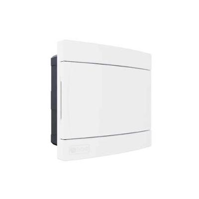 Caixa De Distribuição Embutir 5 Din - 3 Ul Com Tampa Branca - Proteção Uv