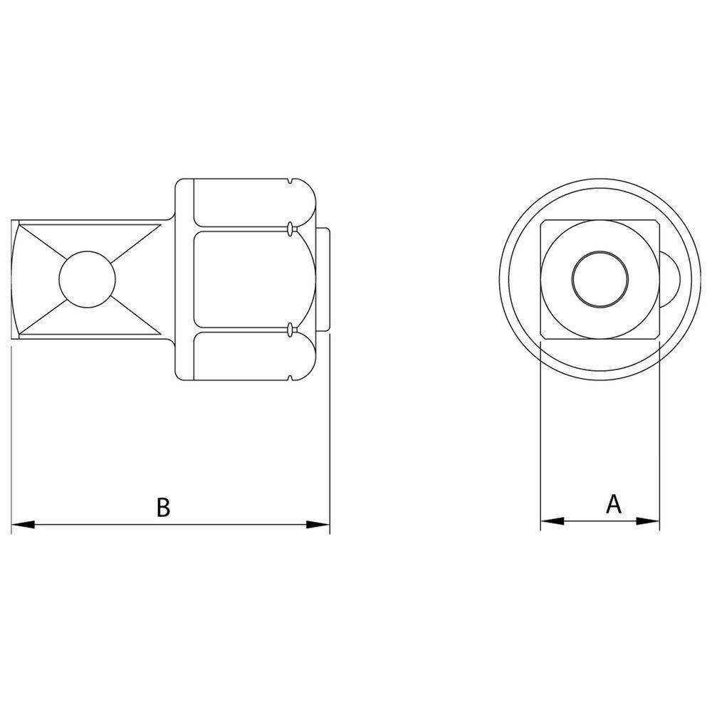 Adaptador Techdrive Plus - Encaixe 1-2 Tramontina Pro Profissional Tramontina - 2