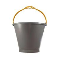 Balde Plástico Extra Reforçado 10 Litros Cinza - Dtools - 2