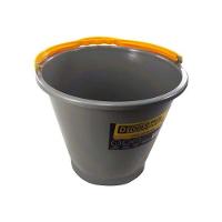 Balde Plástico Extra Reforçado 10 Litros Cinza - Dtools - 4