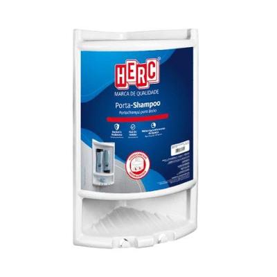 Cantoneira Para Shampoo Branca Plástica - Herc, Organizador De Banheiro