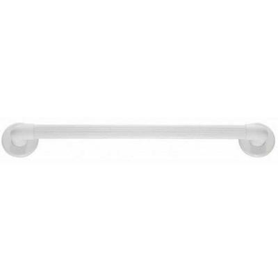 Barra De Apoio Pvc 40cm X 36mm Para Banheiro - Suporta Até 150kg