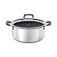 Caçarola Tramontina Romagna Em Aço Inox E Alumínio Cerâmico Black Stone 24 Cm 5,24 L Tramontina - 1