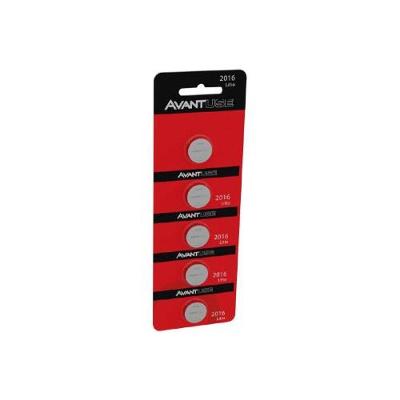 Bateria De Lítio 3v Cr2016 (5un) Para Calculadoras - Avant