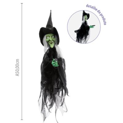 Bruxa Astrid Para Pendurar 50cm - 1 Un