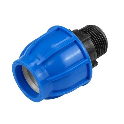 Adaptador De Compressão Rosca Macho 20 Mm X 1-2 Tramontina Para Mangueiras De Pead Tramontina