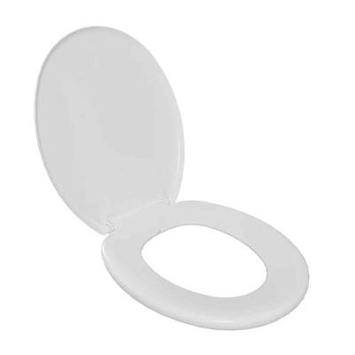 Assento Almofadado Slim Branco - Proteção Contra Fungos E Bactérias