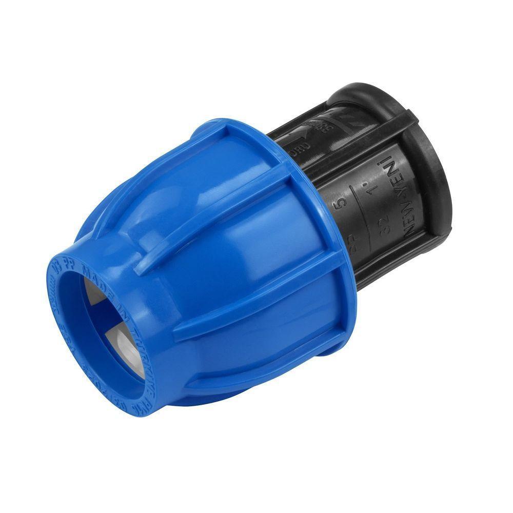 Adaptador De Compressão Rosca Fêmea 20 Mm X 1-2 Tramontina Para Mangueiras De Pead Tramontina - 1