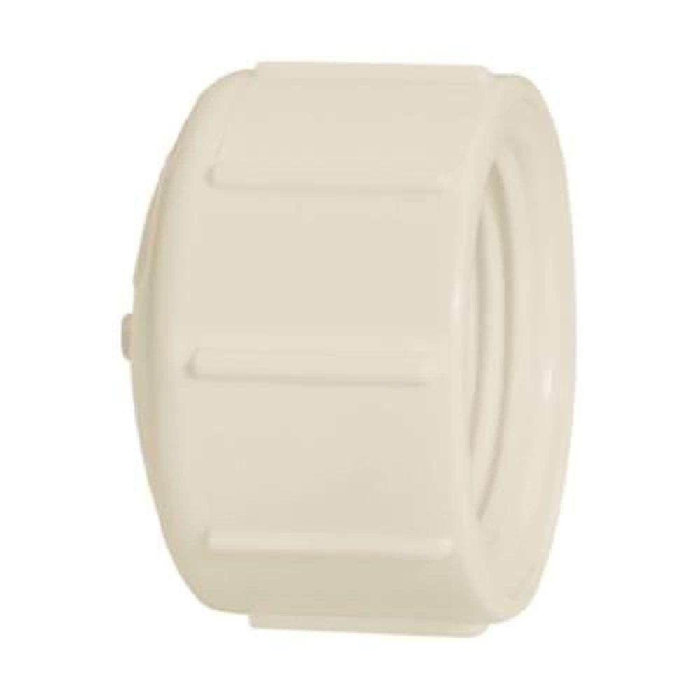 Cap Rosca Pvc 1'' Branco - Amanco - Pn 750 Kpa - Pacote Com 16 - 1