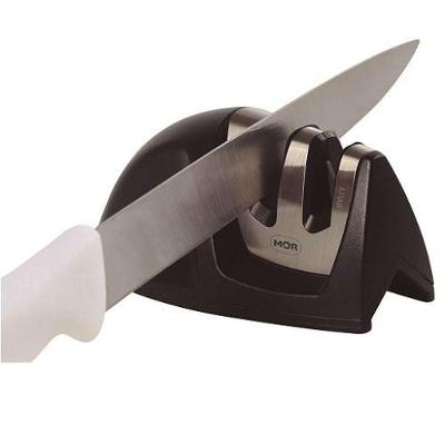 Afiador De Facas Mor Compacto Com Polidor Em Cerâmica - 4x5x9,5cm