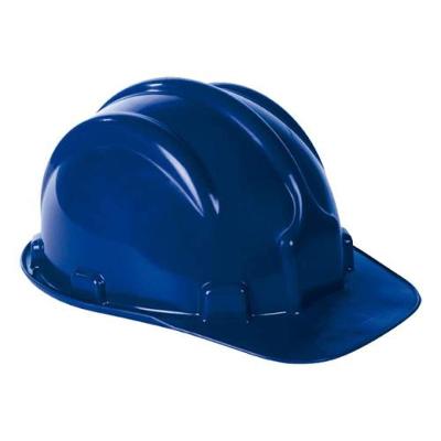 Capacete Azul Escuro Com Carneira E Aba Frontal - Polietileno - C.a 12.617