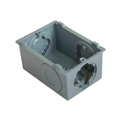 Caixa Plastibox L Cinza Escuro Tramontina - 94x64x48mm - 3 Bitolas 1-2, 3-4 E 1