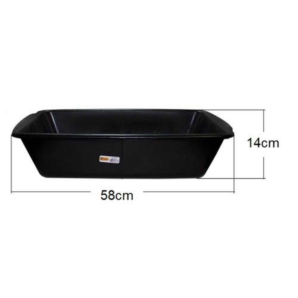 Caixa Para Massa Preta 20 Litros Em Polipropileno Flexível - Dtools - 2