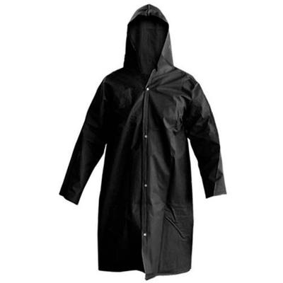 Capa De Chuva Forrada G Preta Pvc Resistente Com Manga - Proteção Solda