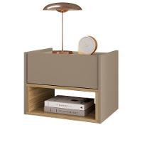 Mesa De Cabeceira Quarto Florença Suspensa Com 1 Gaveta Fendi Hanover - 1