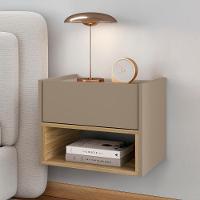 Mesa De Cabeceira Quarto Florença Suspensa Com 1 Gaveta Fendi Hanover - 3