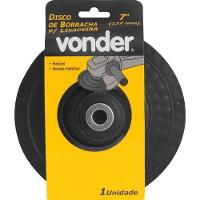 Disco De Borracha 7" Rígido Para Polimento - Vonder - 3