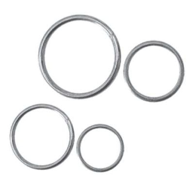 Argola Soldada 38x4,98mm - Pacote Com 50 Peças - Aço - G S Indústria