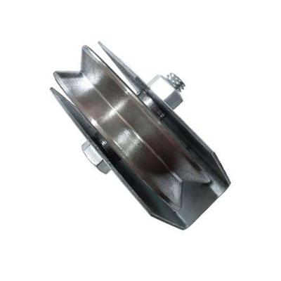 Roldana Ferro Maciça 50mm (2) Para Portão - Fabricação Cnc - Ferrosul