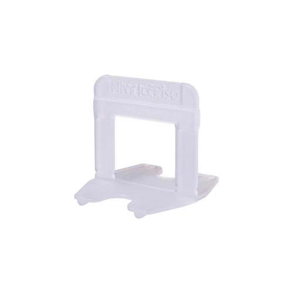 Base Nivela Piso Flex 1mm - Pacote C- 50 Peças - Para Cerâmica E Porcelanato - Moldimplas - 1