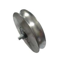 Roldana Ferro Maciça 50mm Tipo U Redonda 1-2 C- Parafuso - Fabricação Cnc - 1