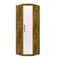 Modulo Ja Armário De Canto Off White Marrom-Claro - 1