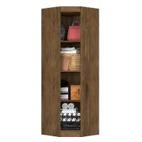 Modulo Ja Armário De Canto Off White Marrom-Claro - 2